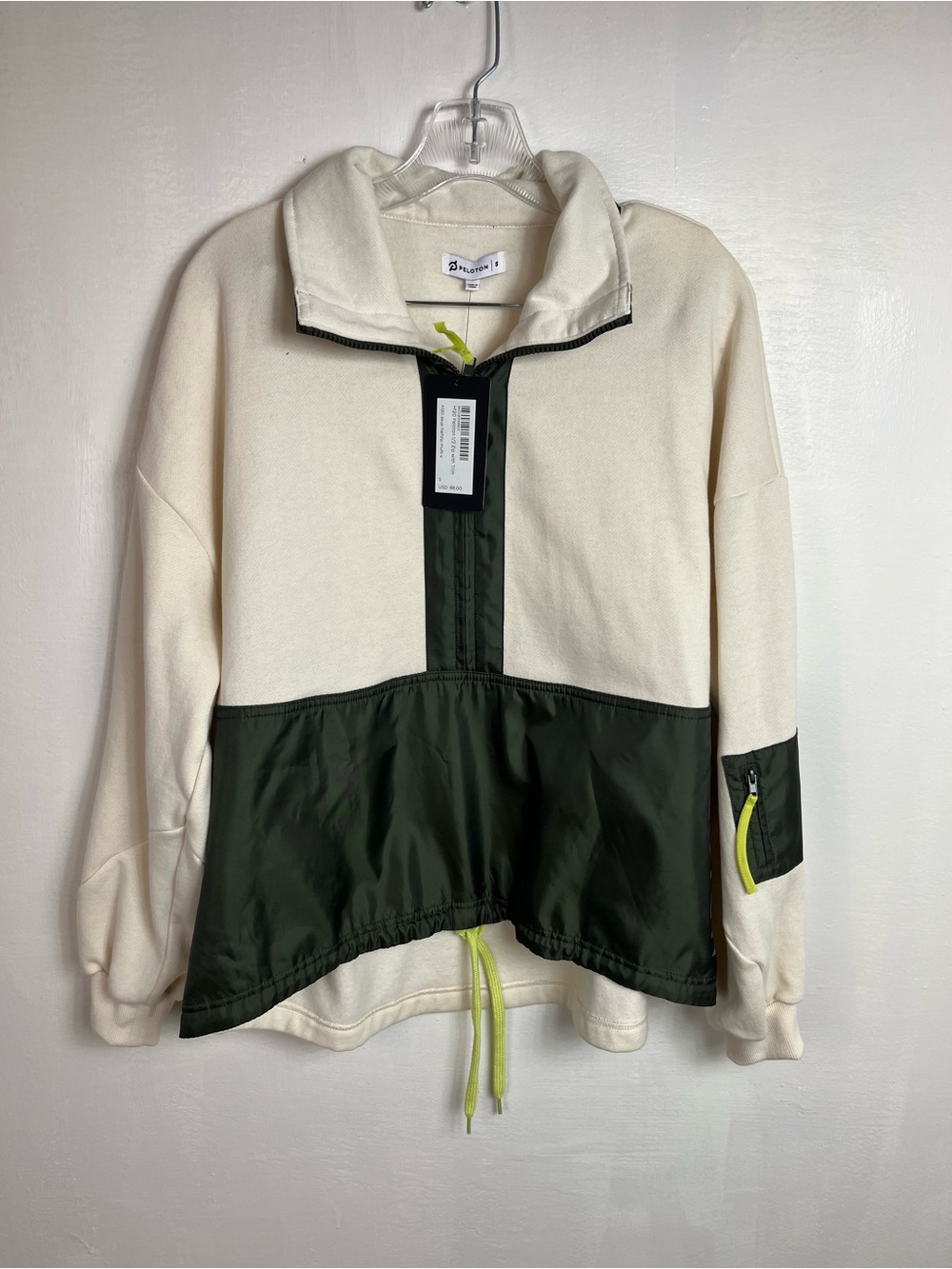 Peloton Women’s H120 1/2 Zip With Trim Sweatshirt Size S
